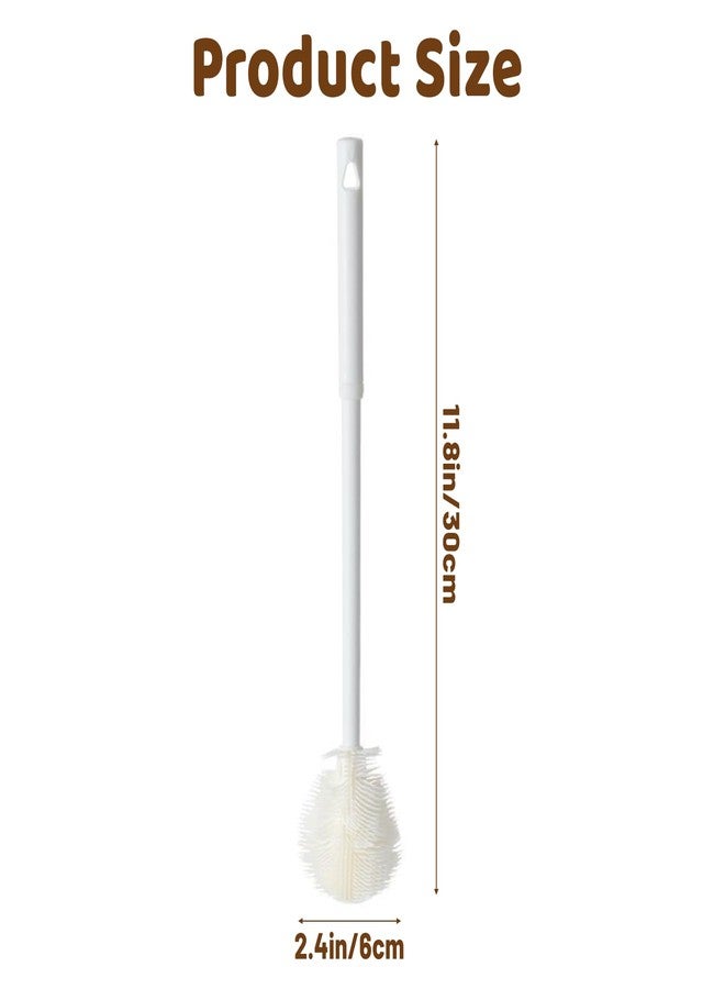 IVICOO Bottle Brush Cleaner Set,Bottle Scrubber Brush,Water Bottle Brushes for Cleaning,1 Pack Ideal for Home and Kitchen - Image 2
